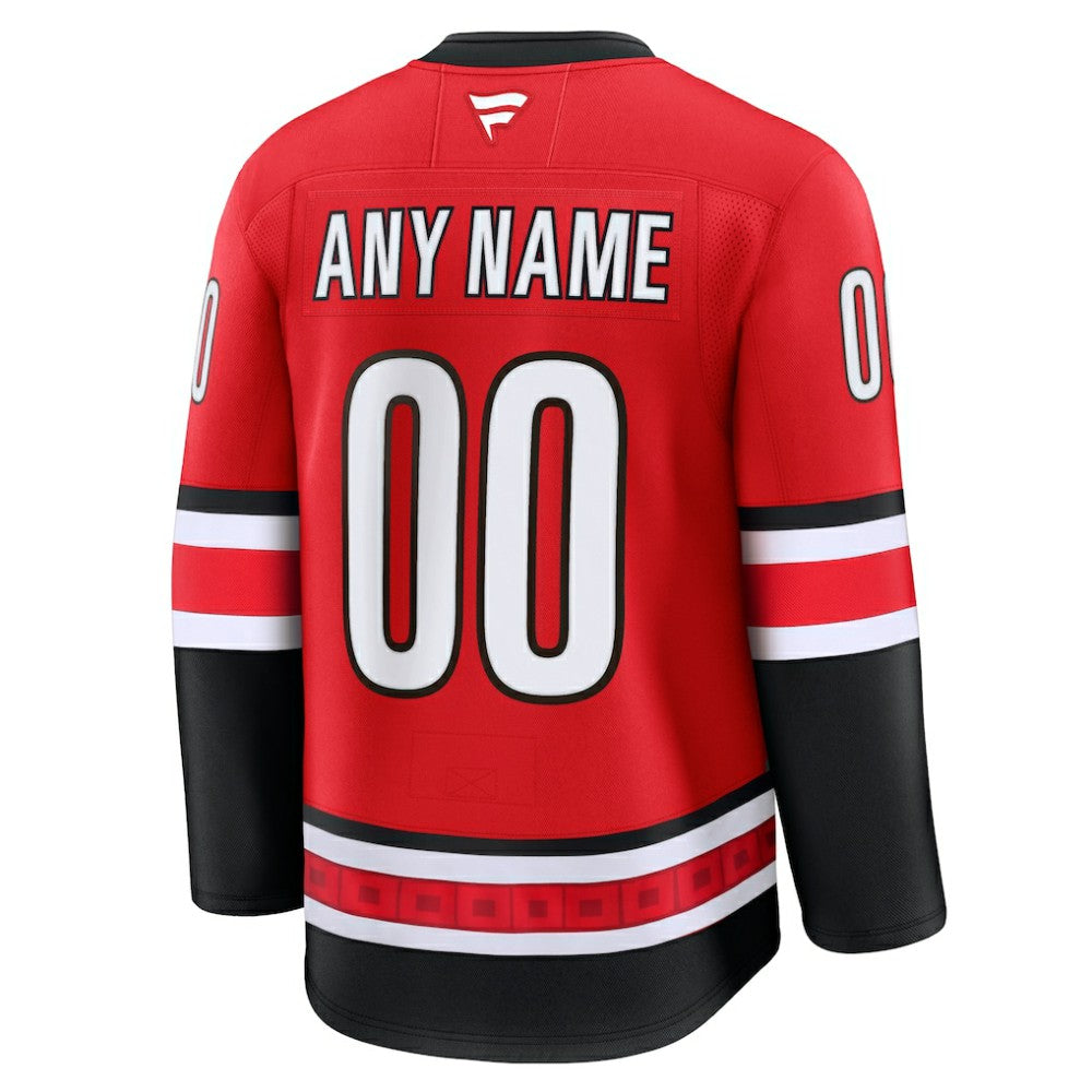 Carolina Hurricanes - Fanatics Alternate Premium Custom Jersey Red