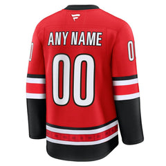 Carolina Hurricanes - Fanatics Alternate Premium Custom Jersey Red