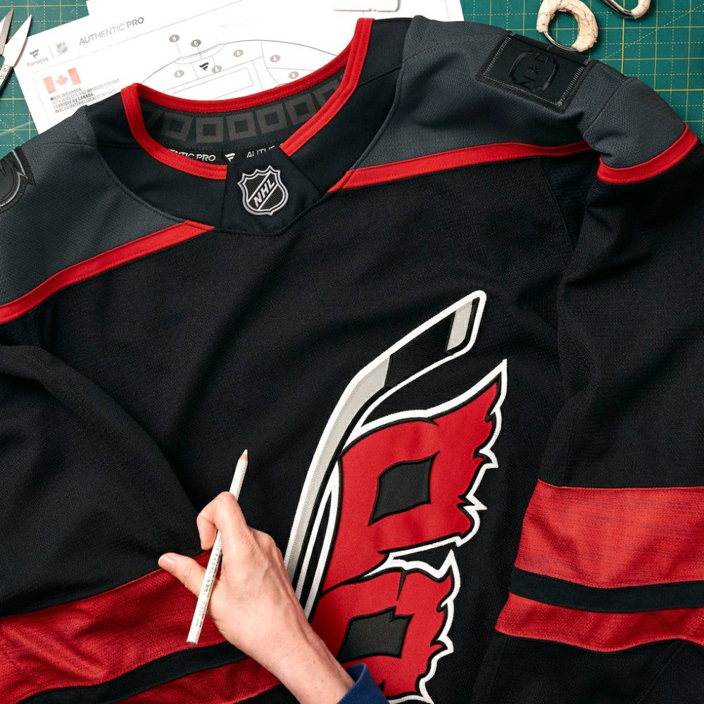 Carolina Hurricanes Fanatics Home Authentic Pro Custom Jersey - Black | NHL Jerseys