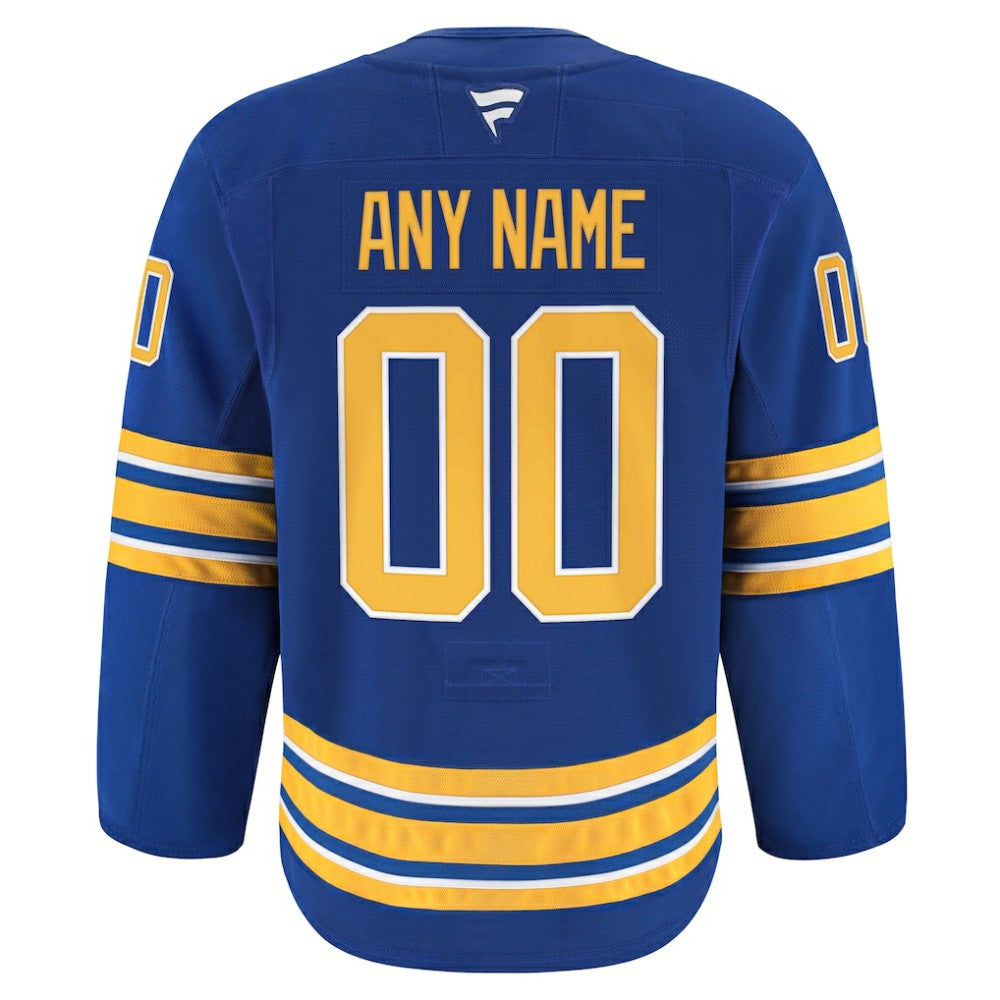 Buffalo Sabres Fanatics Home Authentic Pro Custom Jersey - Royal | NHL Jerseys