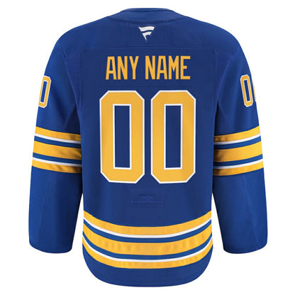 Buffalo Sabres Fanatics Home Authentic Pro Custom Jersey - Royal | NHL Jerseys
