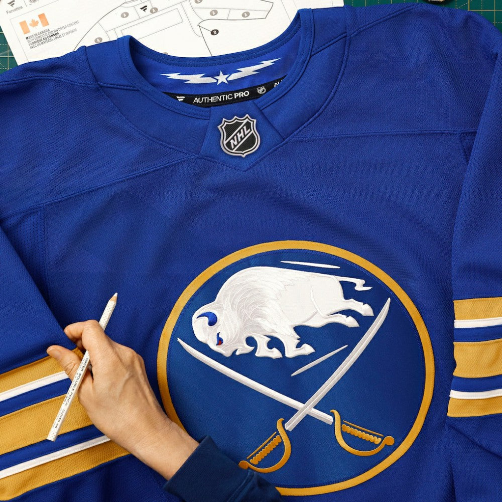 Buffalo Sabres Fanatics Home Authentic Pro Custom Jersey - Royal | NHL Jerseys