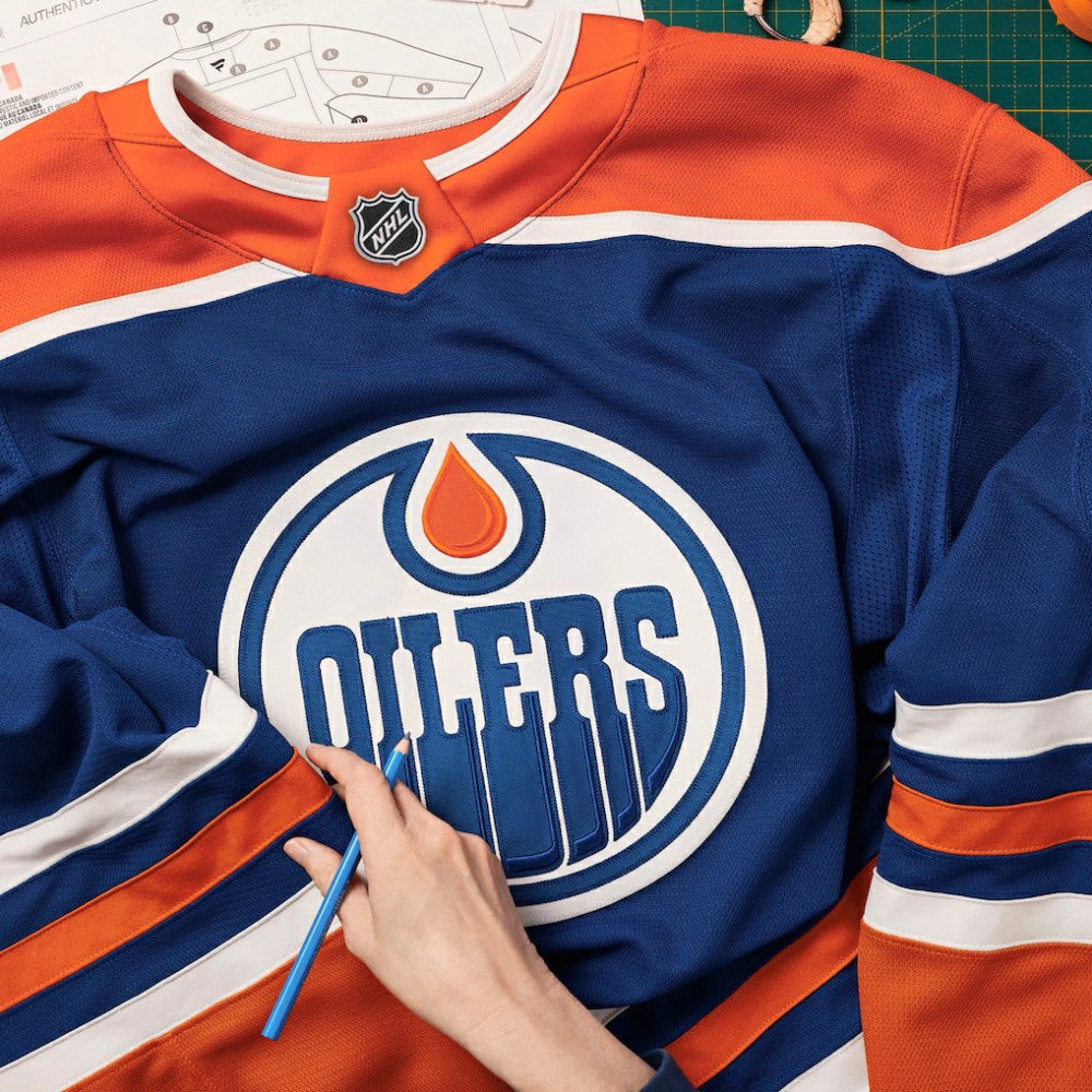 Edmonton Oilers Fanatics Home Authentic Pro Custom Jersey - Royal | NHL Jerseys