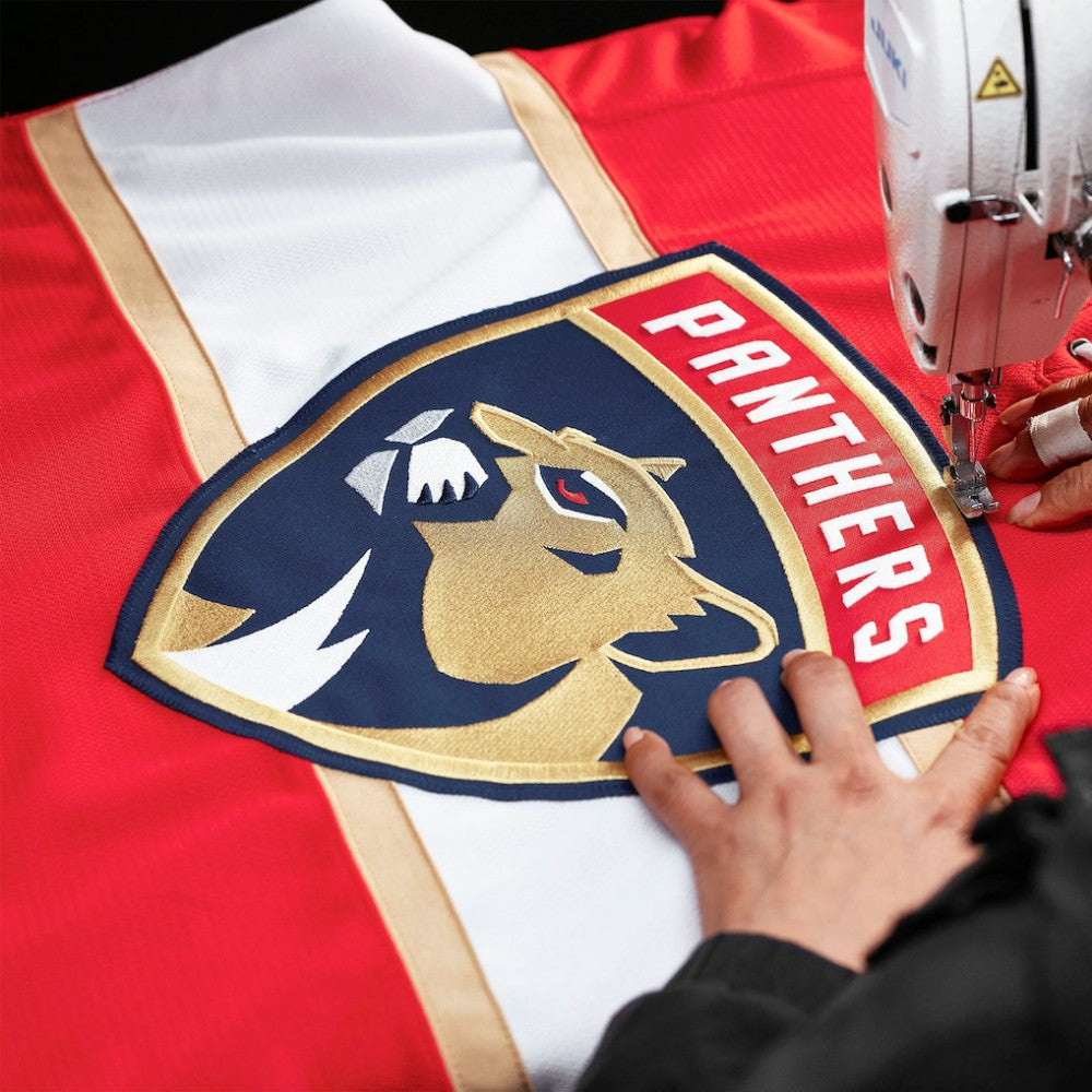 Florida Panthers Fanatics Home Authentic Pro Custom Jersey - Red | NHL Jerseys