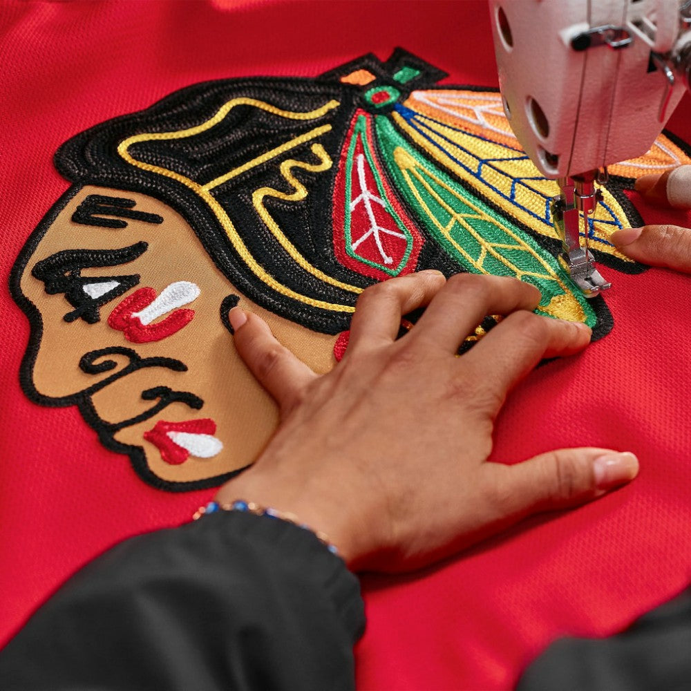 Chicago Blackhawks Fanatics Home Authentic Pro Custom Jersey - Red | NHL Jerseys