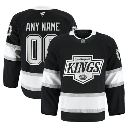 Los Angeles Kings Fanatics Home Authentic Pro Custom Jersey - Black | NHL Jerseys