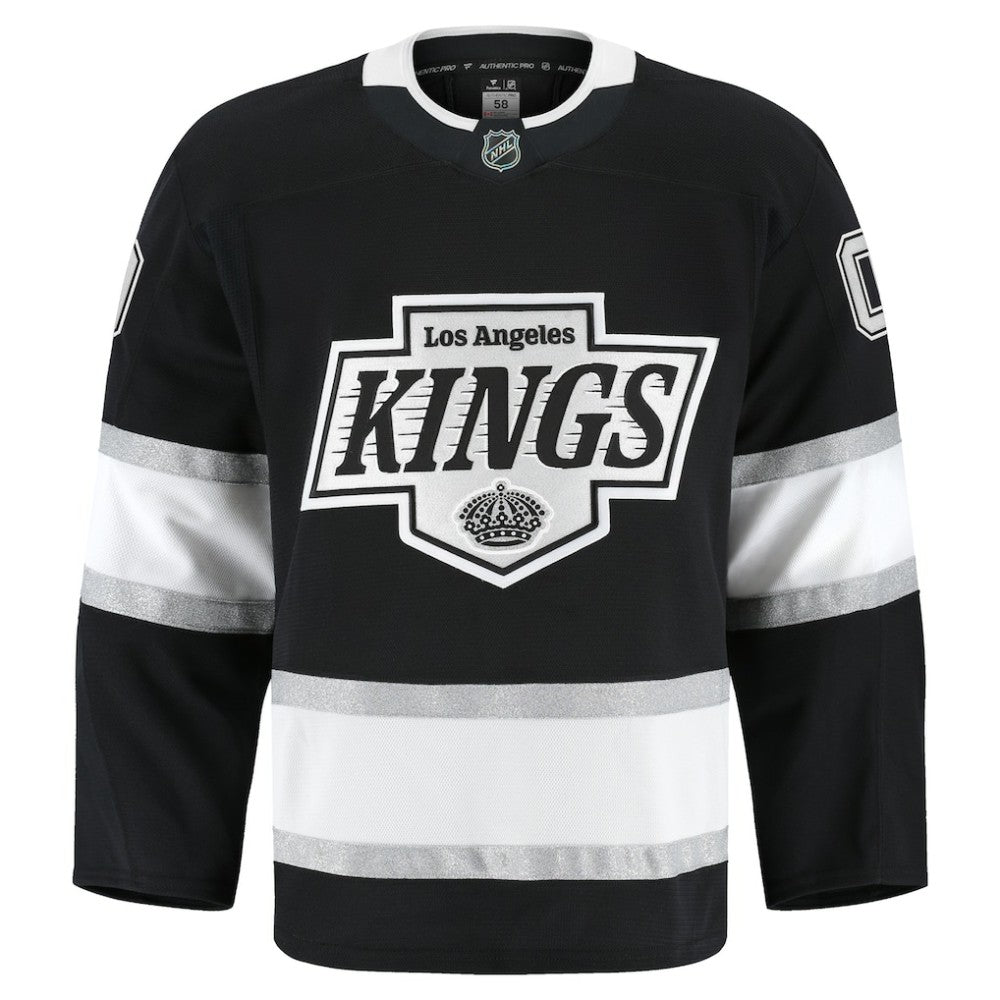 Los Angeles Kings Fanatics Home Authentic Pro Custom Jersey - Black | NHL Jerseys