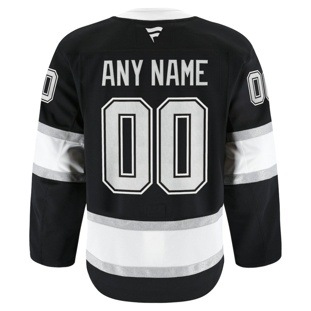 Los Angeles Kings Fanatics Home Authentic Pro Custom Jersey - Black | NHL Jerseys