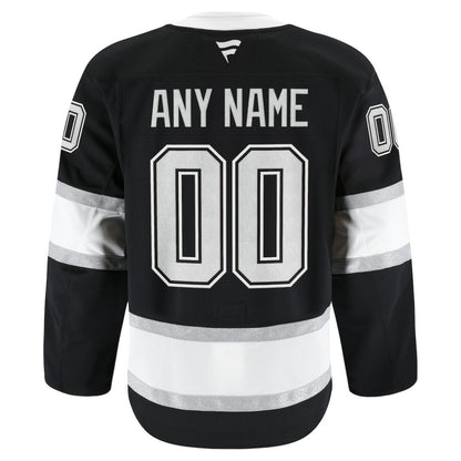 Los Angeles Kings Fanatics Home Authentic Pro Custom Jersey - Black | NHL Jerseys