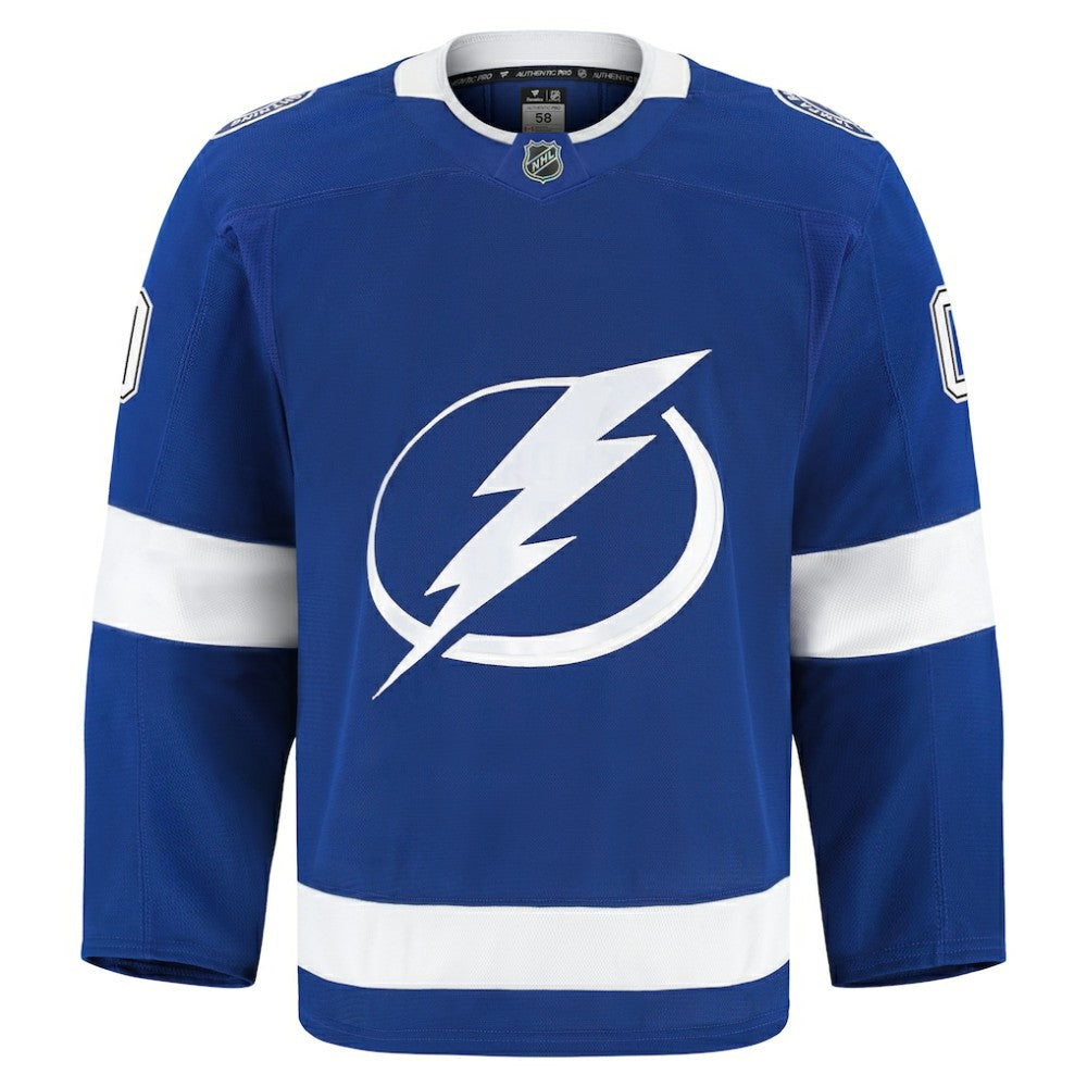 Tampa Bay Lightning Fanatics Home Authentic Pro Custom Jersey - Blue | NHL Jerseys