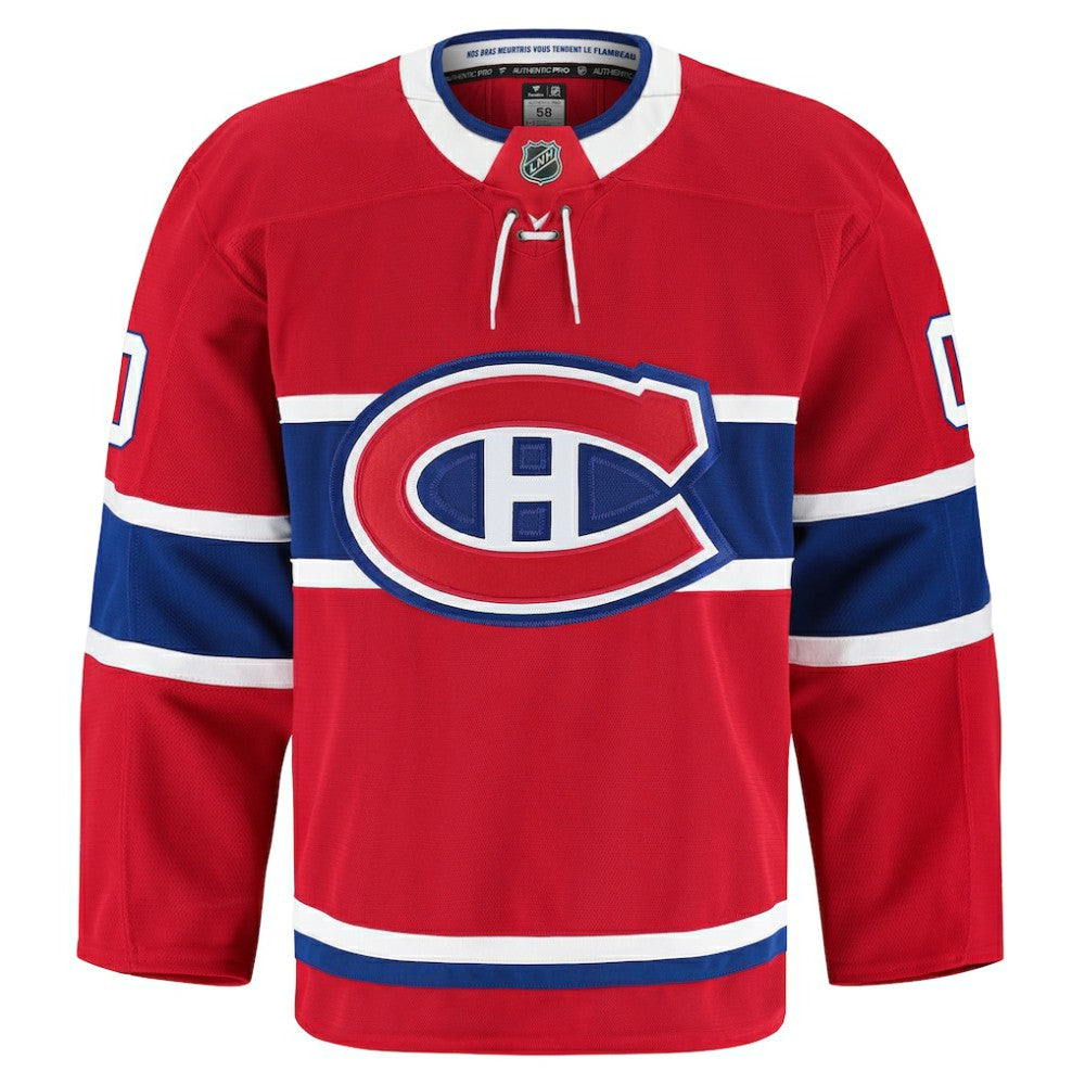 Montreal Canadiens - Fanatics Home Authentic Pro Custom Jersey Red