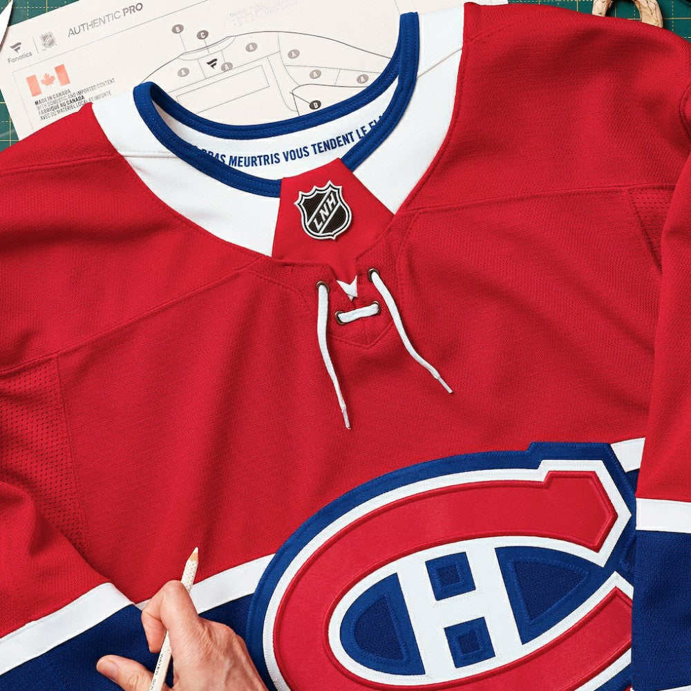 Montreal Canadiens - Fanatics Home Authentic Pro Custom Jersey Red