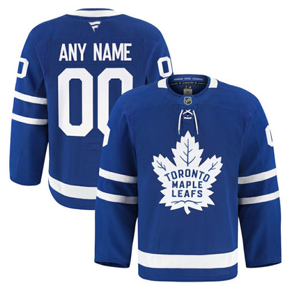 Toronto Maple Leafs Fanatics Home Authentic Pro Custom Jersey - Blue | NHL Jerseys