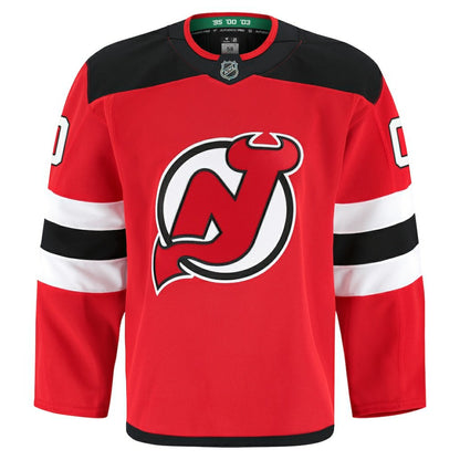 New Jersey Devils Fanatics Home Authentic Pro Custom Jersey - Red | NHL Jerseys