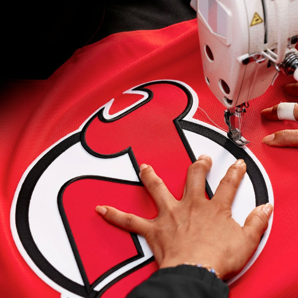 New Jersey Devils Fanatics Home Authentic Pro Custom Jersey - Red | NHL Jerseys