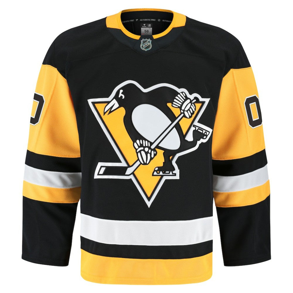 Pittsburgh Penguins Fanatics Home Authentic Pro Custom Jersey - Black | NHL Jerseys