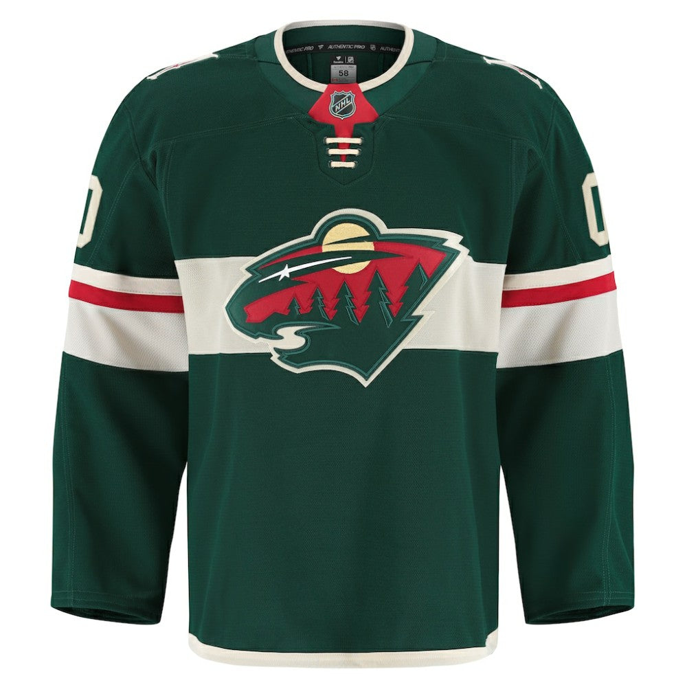 Minnesota Wild - Fanatics Home Authentic Pro Custom Jersey Green