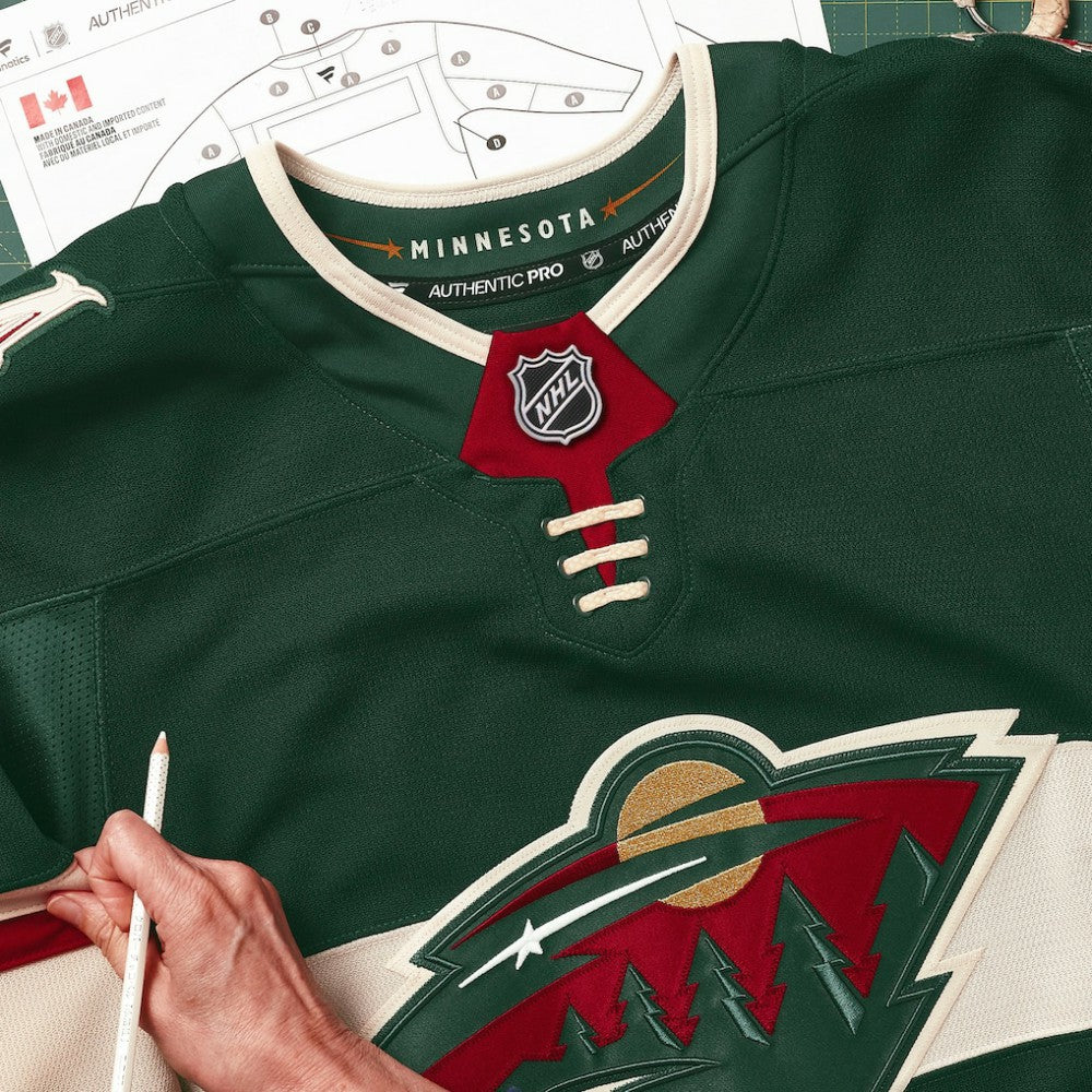 Minnesota Wild - Fanatics Home Authentic Pro Custom Jersey Green