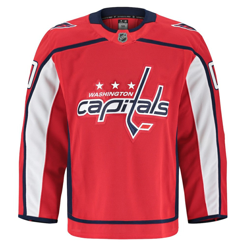 Washington Capitals Fanatics Home Authentic Pro Custom Jersey - Red | NHL Jerseys