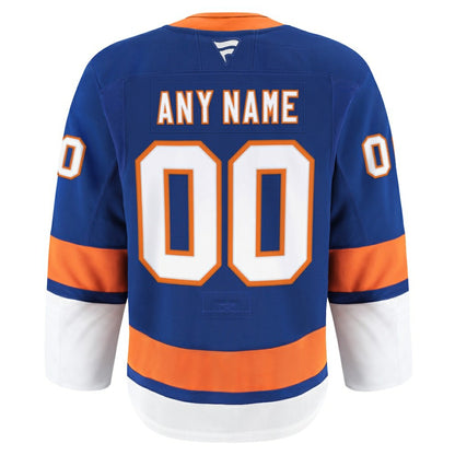 New York Islanders Fanatics Home Authentic Pro Custom Jersey - Royal | NHL Jerseys