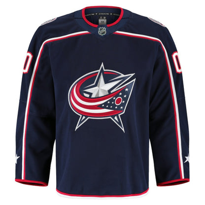 Columbus Blue Jackets Fanatics Home Authentic Pro Custom Jersey - Navy | NHL Jerseys