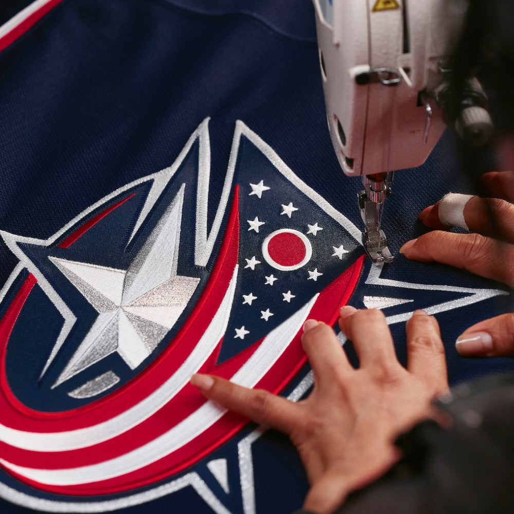 Columbus Blue Jackets Fanatics Home Authentic Pro Custom Jersey - Navy | NHL Jerseys