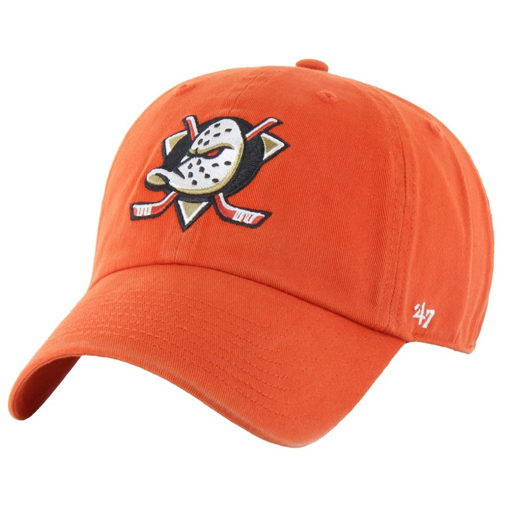Anaheim Ducks - '47 Core Logo Clean Up Adjustable Hat Orange