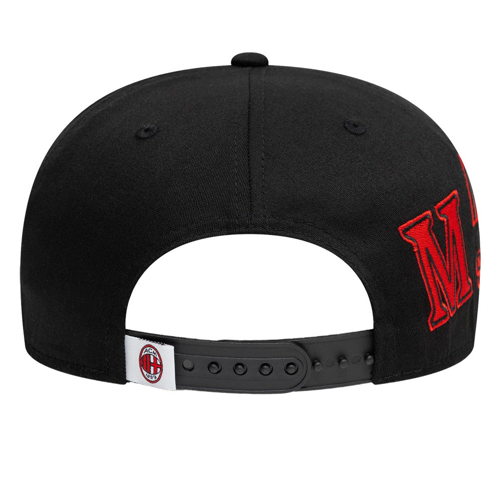 New Era AC Milan New Era 9FIFTY Stretch-Snap Adjustable Hat - Black/Denim