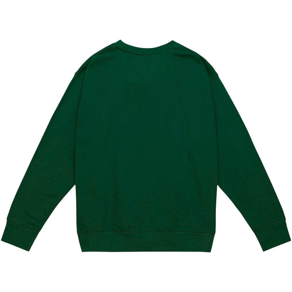 New York Jets Basic Fleece Pullover Sweatshirt Green - Mitchell & Ness