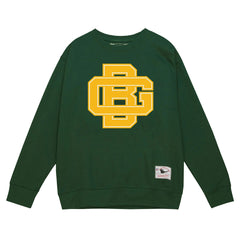 Green Bay Packers Basic Fleece Pullover Sweatshirt Green - Mitchell & Ness