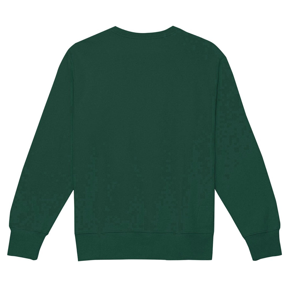 Green Bay Packers Basic Fleece Pullover Sweatshirt Dark Green - Mitchell & Ness