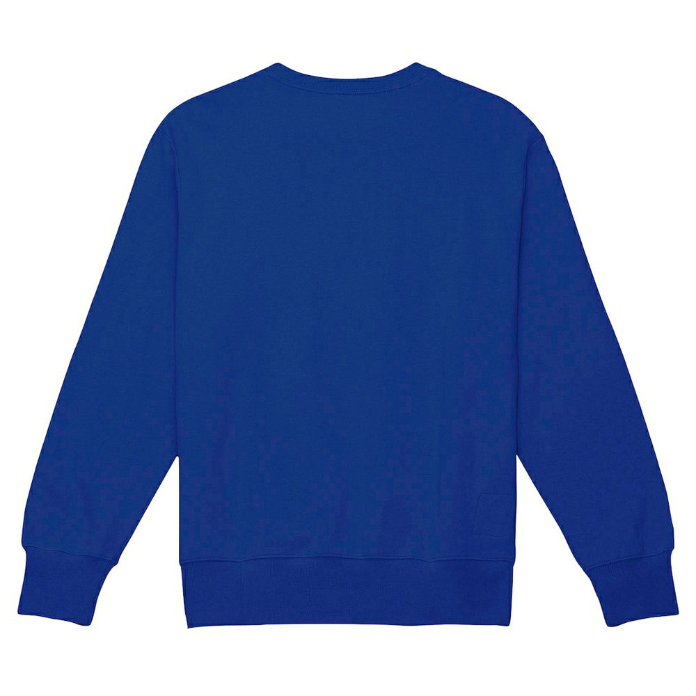New England Patriots Basic Fleece Pullover Sweatshirt Navy - Mitchell & Ness