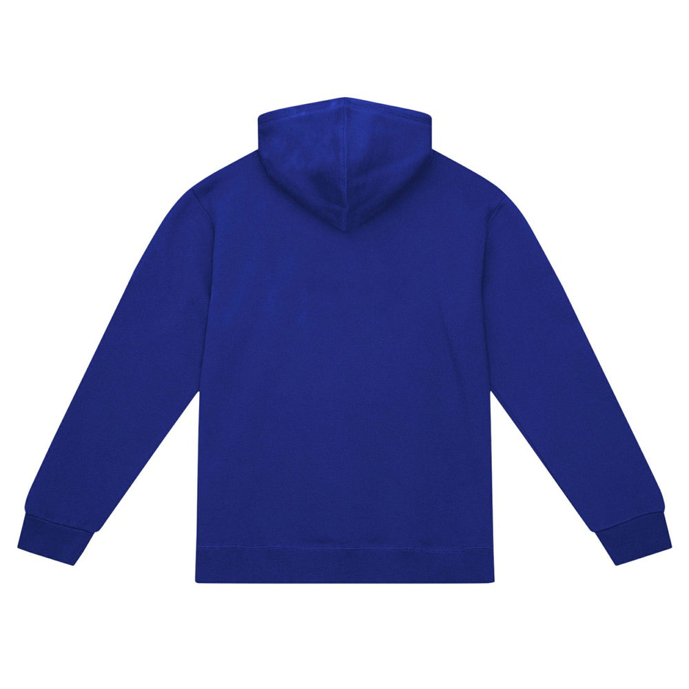 Los Angeles Rams Helmet Logo Vintage Pullover Hoodie Royal - Mitchell & Ness