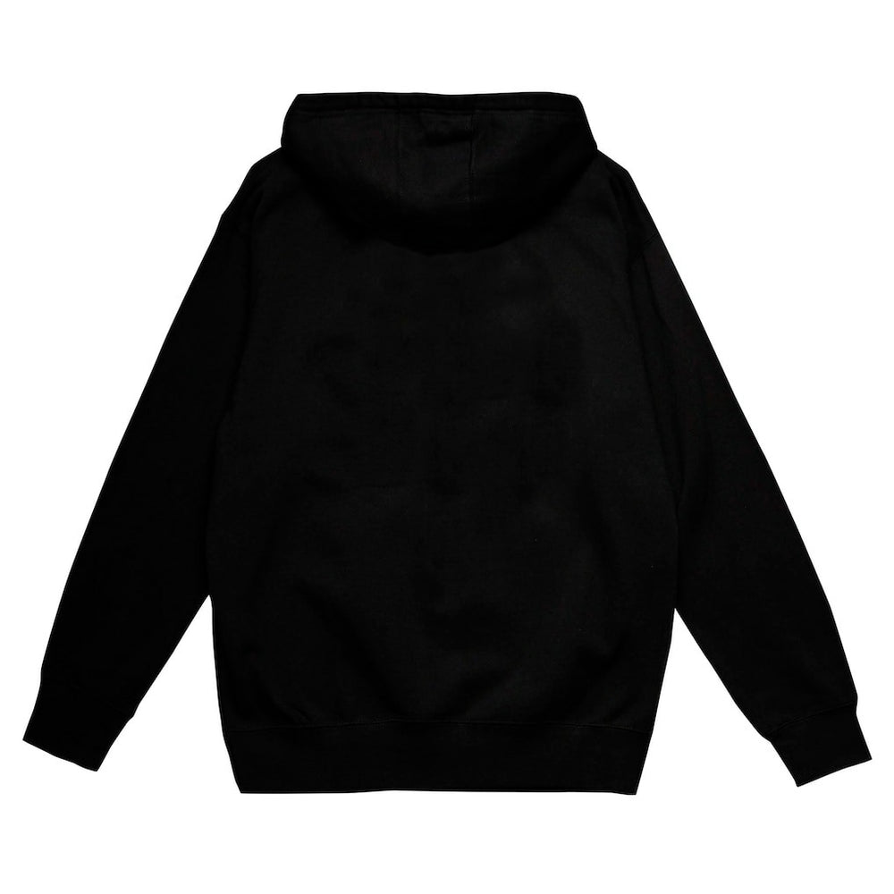 New York Jets Helmet Logo Vintage Pullover Hoodie Black - Mitchell & Ness