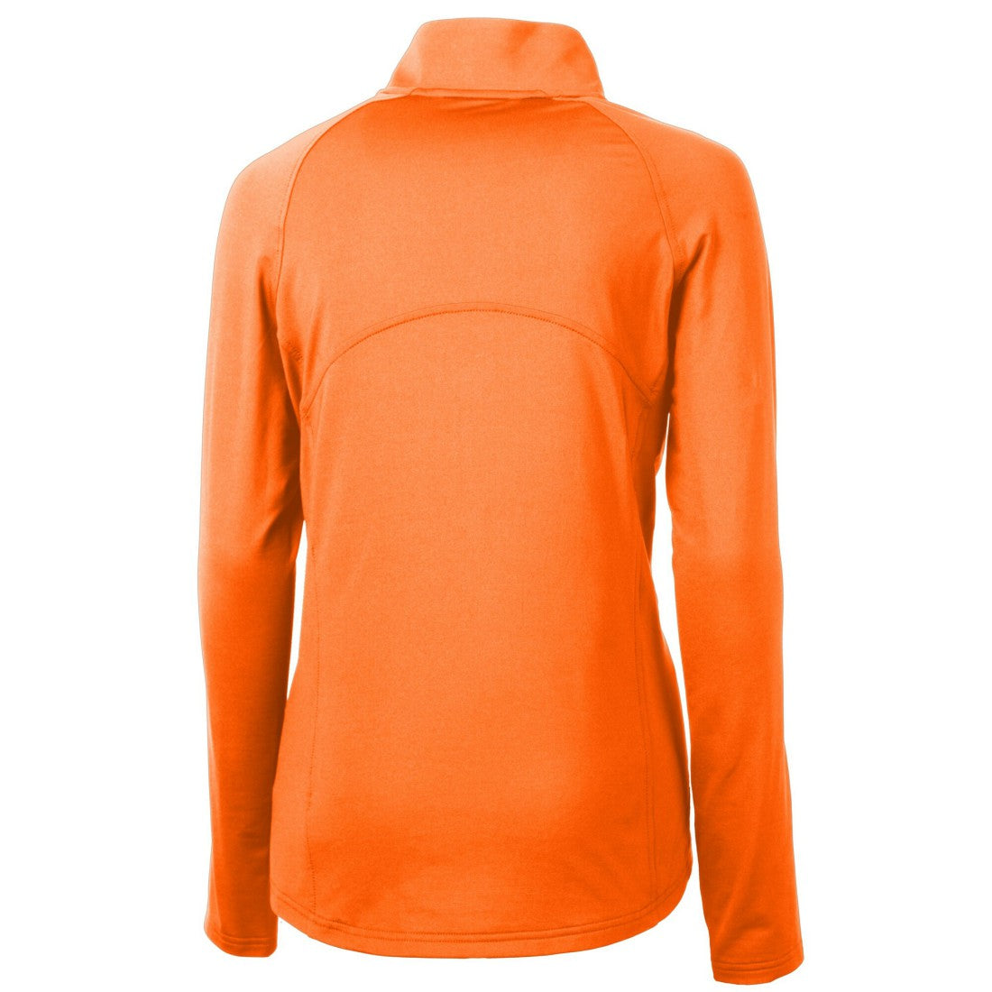 Tampa Bay Buccaneers Cutter & Buck Women's DryTec Adapt Eco Knit Stretch Recycled Raglan Half-Zip Top Orange - NFL