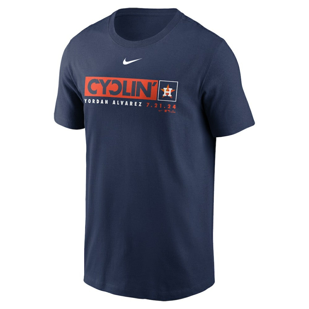 Yordan Alvarez Houston Astros Nike Hit For The Cycle T-Shirt Clearance