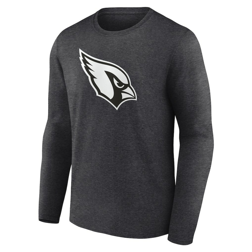 Arizona Cardinals Personalized Name & Number Monochrome Long Sleeve T-Shirt Charcoal - NFL
