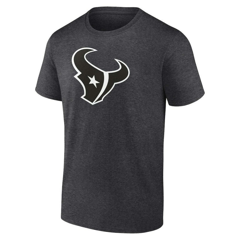 Houston Texans Personalized Name & Number Monochrome T-Shirt Charcoal - NFL