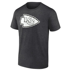 Kansas City Chiefs Personalized Name & Number Monochrome T-Shirt Charcoal - NFL