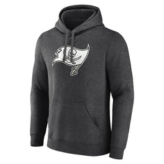 Tampa Bay Buccaneers Personalized Name & Number Monochrome Pullover Hoodie Charcoal - NFL