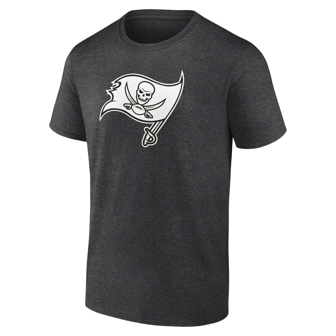 Tampa Bay Buccaneers Personalized Name & Number Monochrome T-Shirt Charcoal - NFL