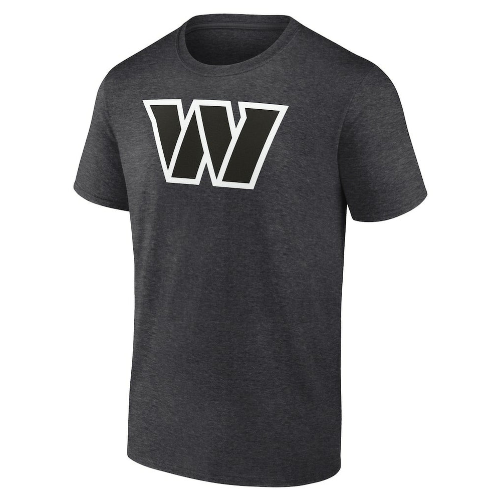 Washington Commanders Personalized Name & Number Monochrome T-Shirt Charcoal - NFL