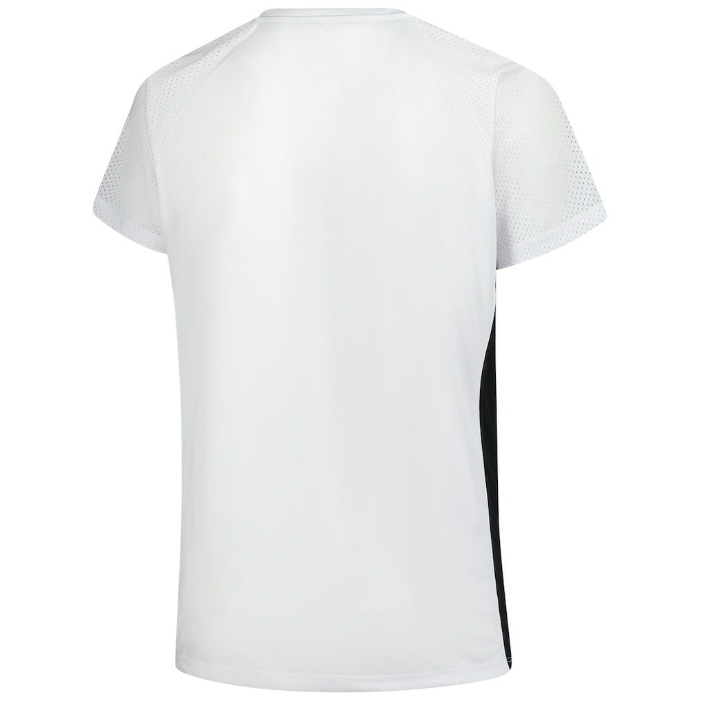 Cincinnati Bengals Women's Plus Size Glitter Lace-Up V- Neck T-Shirt White - Fanatics