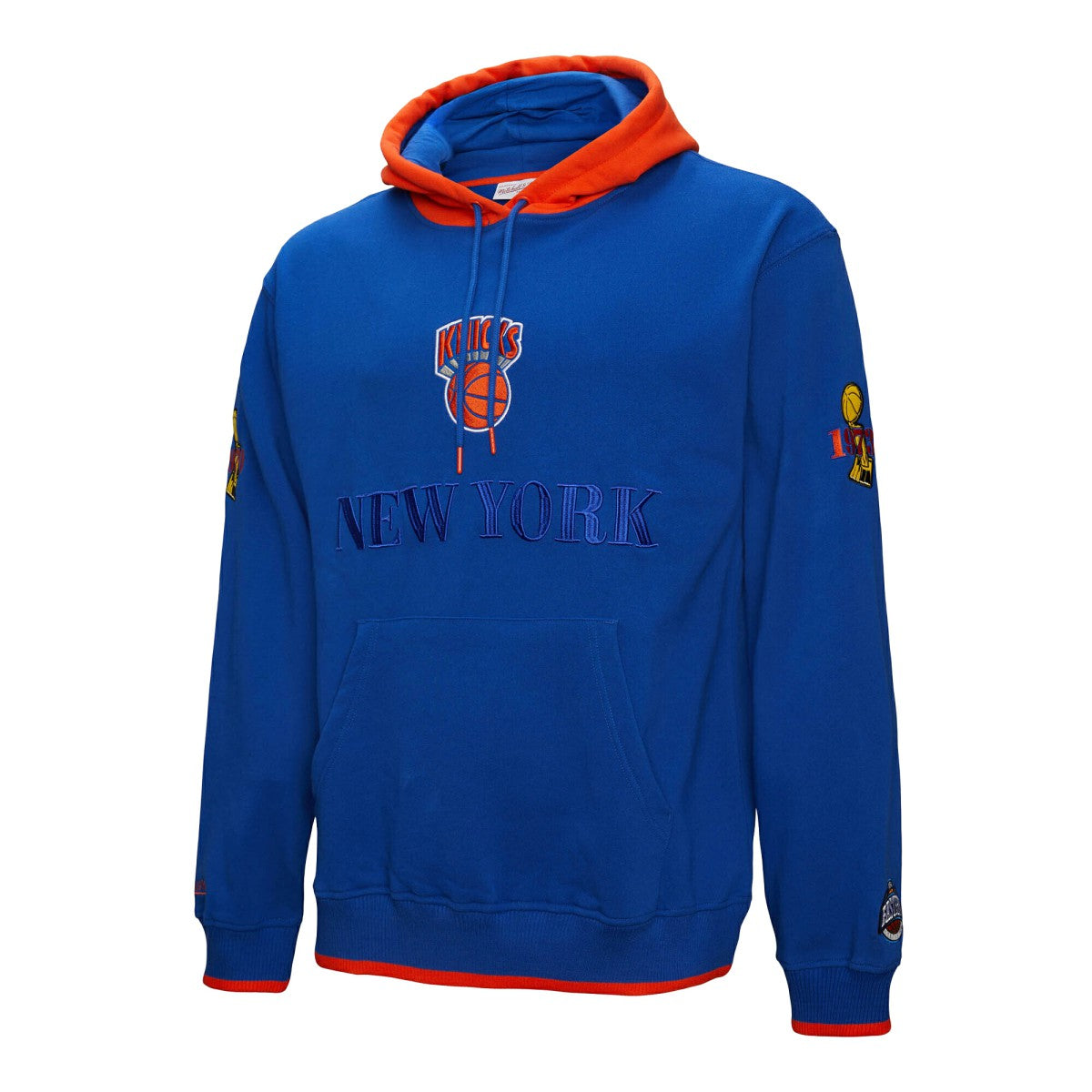 Mitchell & Ness - New York Knicks Hardwood Classics Team OG 3.0 Pullover Hoodie - Royal