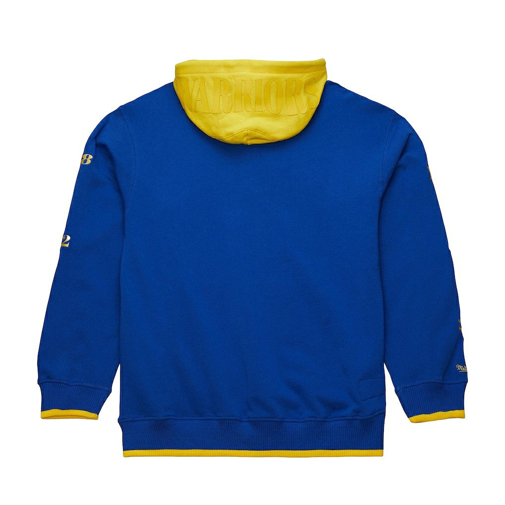 Mitchell & Ness - Golden State Warriors Hardwood Classics Team OG 3.0 Pullover Hoodie - Royal