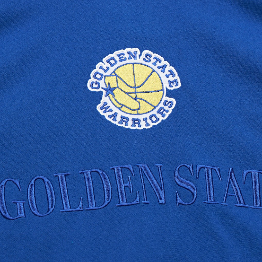 Mitchell & Ness - Golden State Warriors Hardwood Classics Team OG 3.0 Pullover Hoodie - Royal