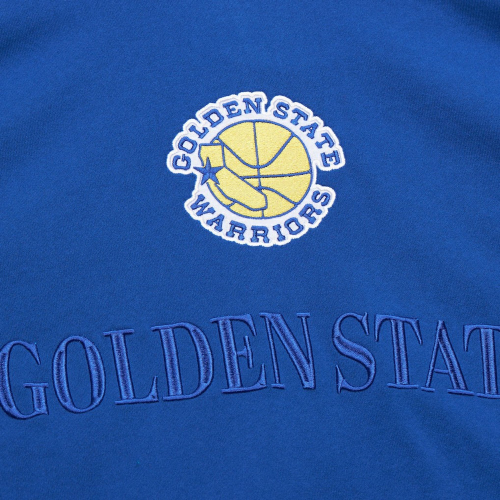 Mitchell & Ness - Golden State Warriors Hardwood Classics Team OG 3.0 Pullover Hoodie - Royal
