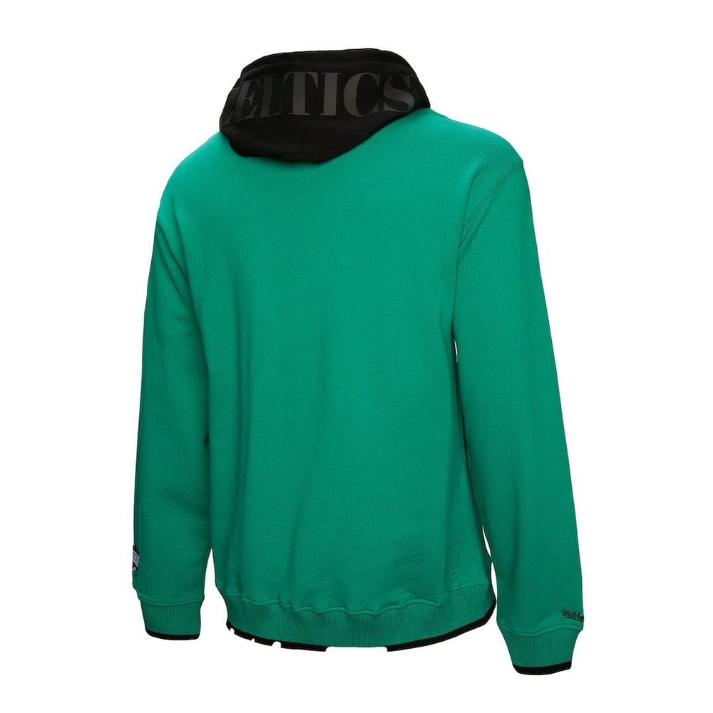 Mitchell & Ness - Boston Celtics Hardwood Classics Team OG 3.0 Pullover Hoodie - Kelly Green