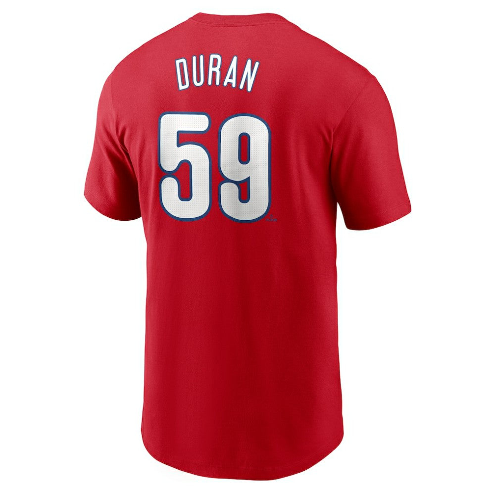Jhoan Duran Philadelphia Phillies Nike Fuse Name & Number T-Shirt Online