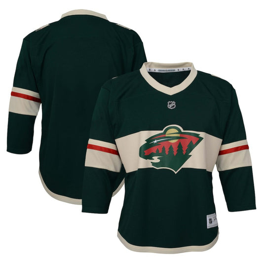 Minnesota Wild Youth Replica Jersey - Green | NHL Jerseys